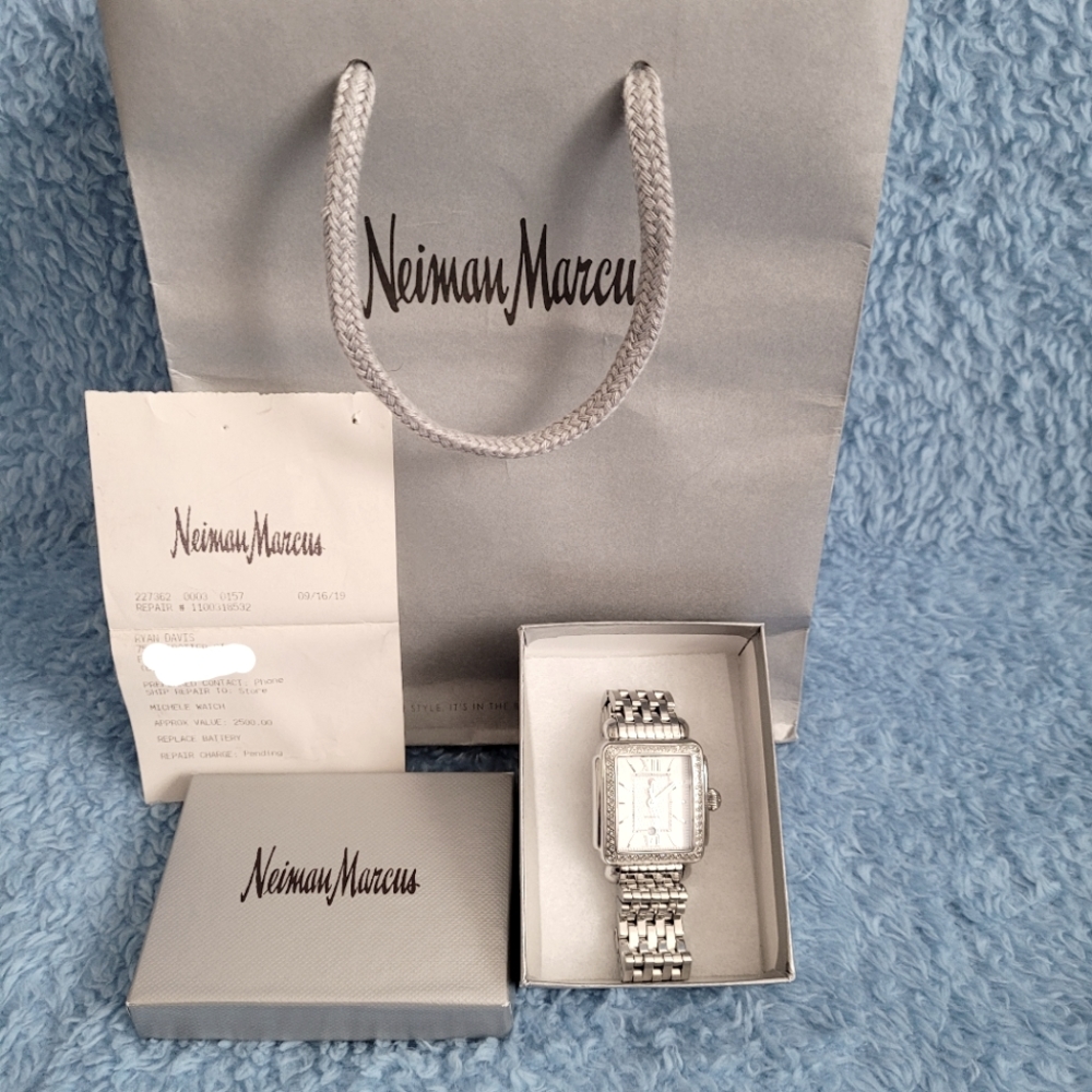 Authentic Michele Deco watch
